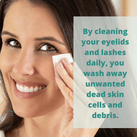 MediViz Tea Tree Eyelid Wipes | Eyelid Cleansing Wipes Dry Eye Supplement MediViz