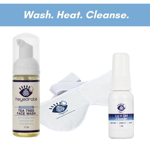 Heyedrate L&L 1 oz, Foam Wash, Heyedrate Eye Mask Dry Eye Supplement Eye Love, LLC