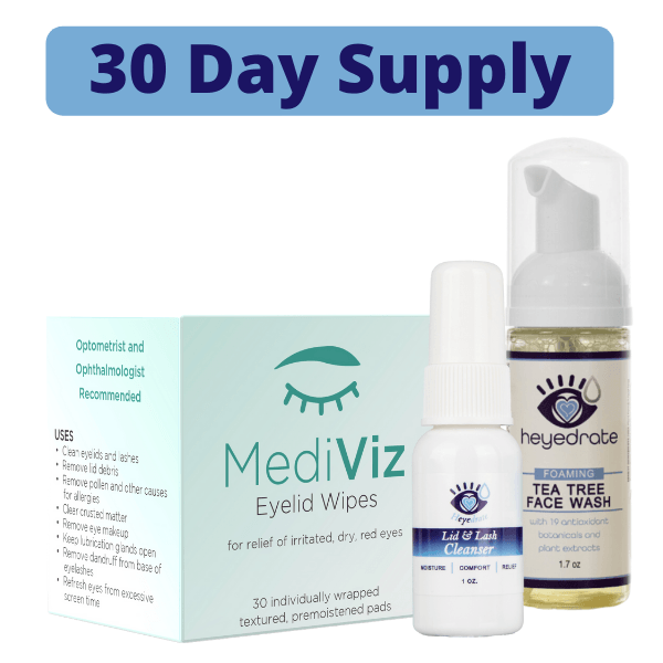 Eyelid Hygiene 30-day kit Eye Love, LLC 