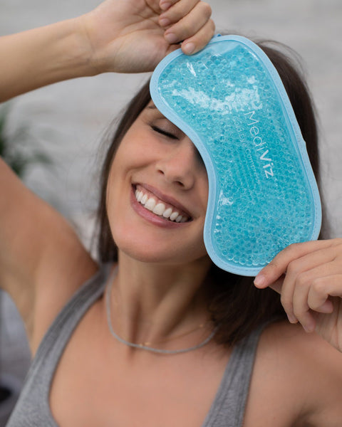 MediViz Cooling Eye Mask Dry Eye Supplement MediViz