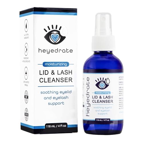 How To Use Heyedrate Lid & Lash Cleanser