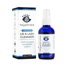 Heyedrate Lid & Lash Cleanser (4oz GLASS Bottle)