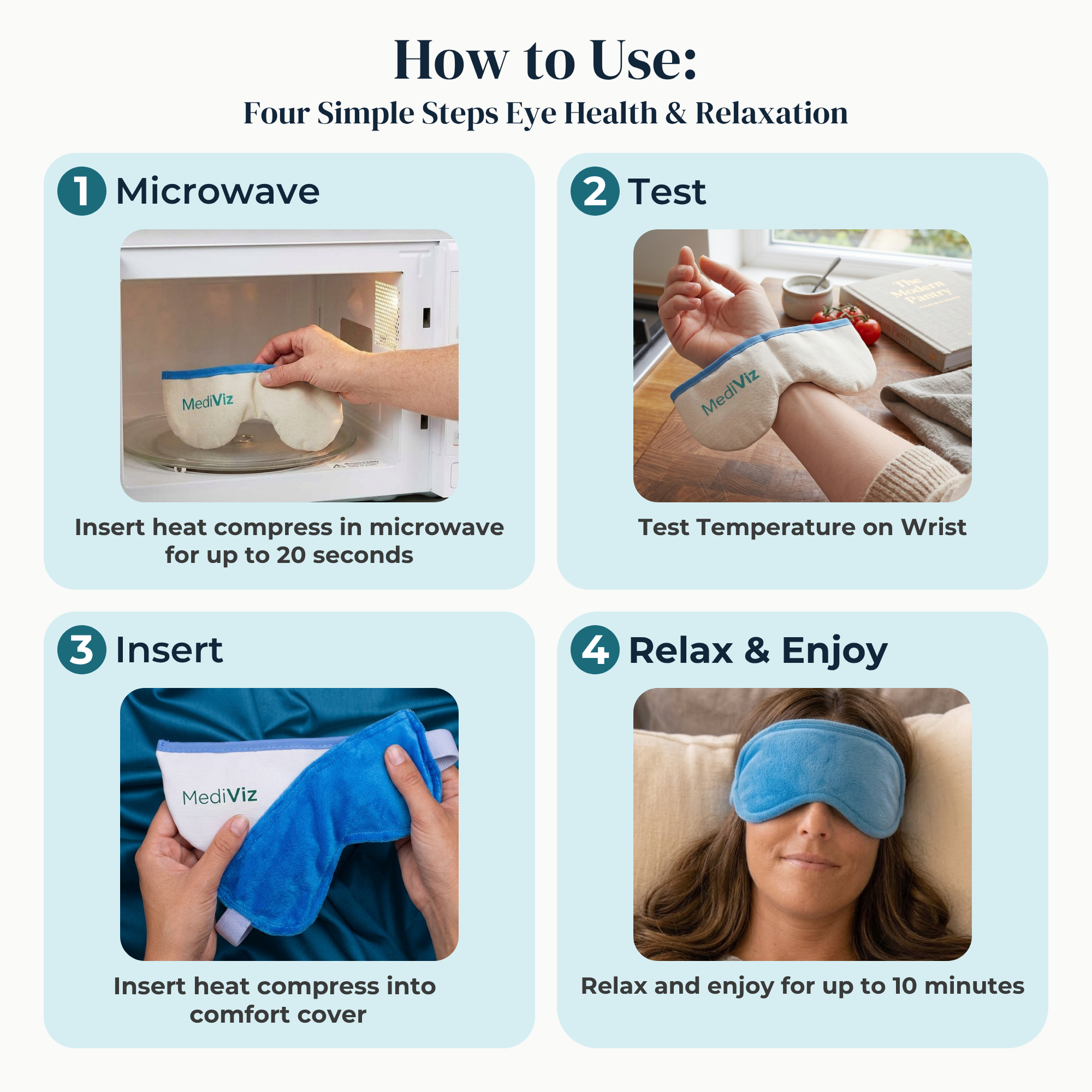 Eye Love MediViz Eye Compress with Comfort Cover