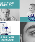 SUBSCRIPTION - Heyedrate® Lid and Lash Cleanser Savings Bundle (1 oz and 4 oz) | Eye Love® Dry Eye Supplement Heyedrate 