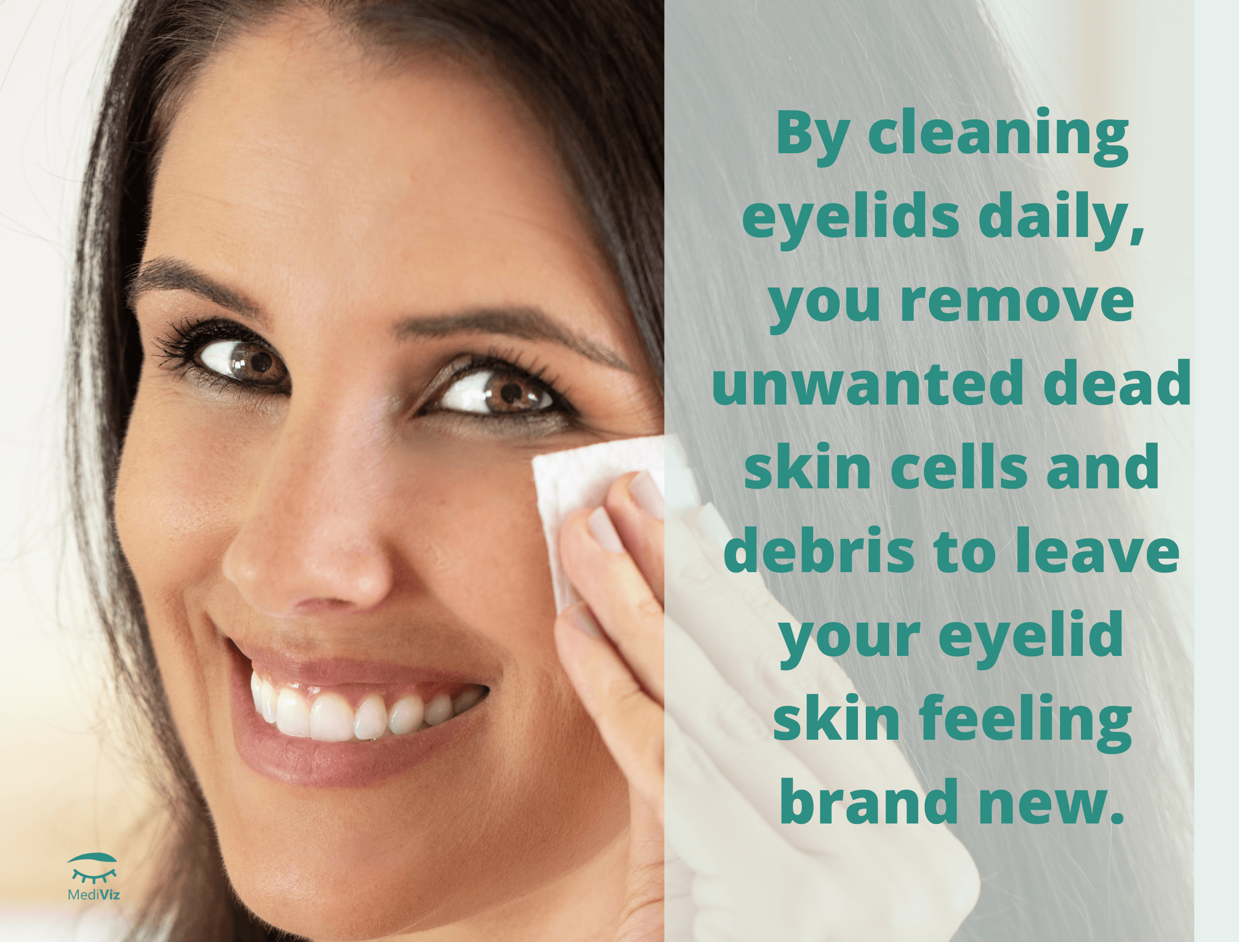 MediViz Eyelid Wipes | Eyelid Cleaning Wipes Dry Eye Supplement MediViz 