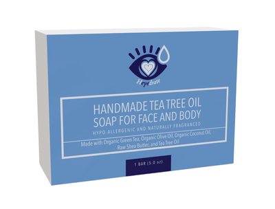 Heyedrate® Lid & Lash Cleanser, Omega-3, Tea Tree Oil Soap (3-Month Supply) Dry Eye Supplement Heyedrate