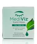 MediViz Tea Tree Eyelid Wipes Dry Eye Supplement MediViz 30-Pack 