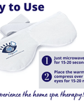 Heyedrate® Warm Compress Eye Mask Dry Eye Supplement Heyedrate 