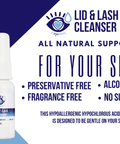 Bump Relief Kit | Heyedrate® Lid & Lash Cleanser 1oz. & Heyedrate® Warm Compress Eye Mask Dry Eye Supplement Heyedrate 