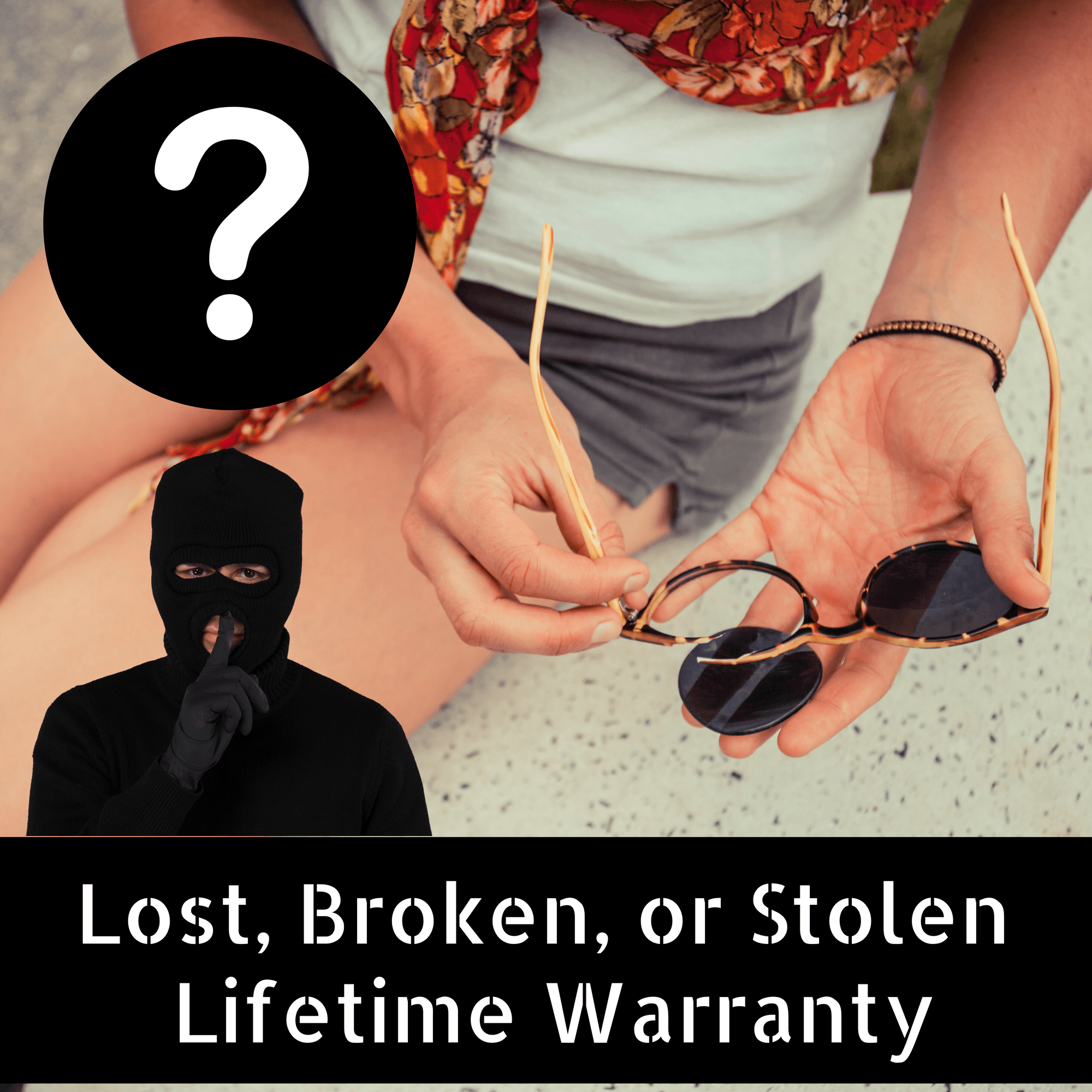 Glasses warranty top