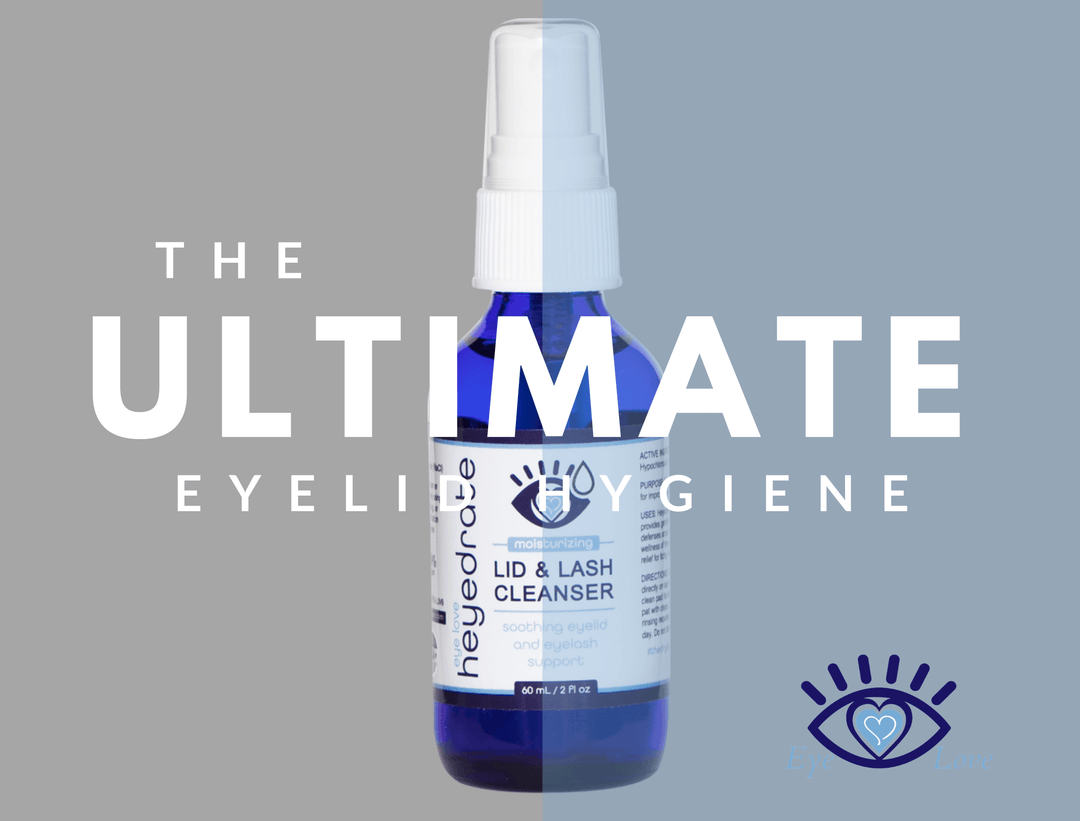 Heyedrate® Lid & Lash Cleanser (2 oz GLASS Bottle)(20 Off) Eye Love